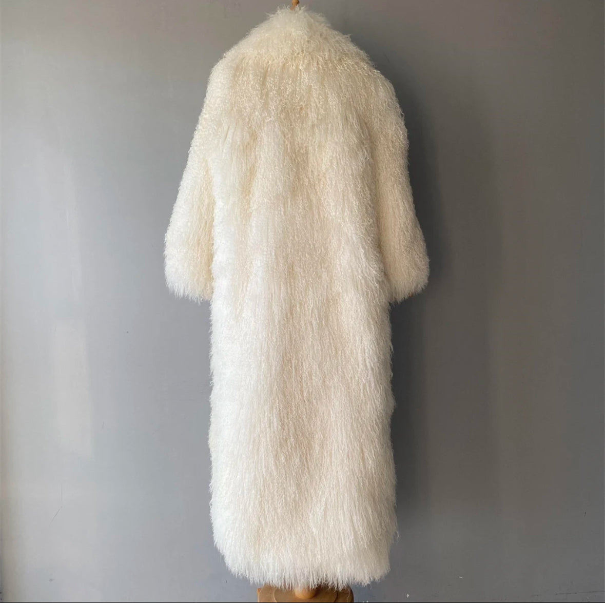 PEÑELLIE MONGOLIAN SHEARLING COAT-PREORDER